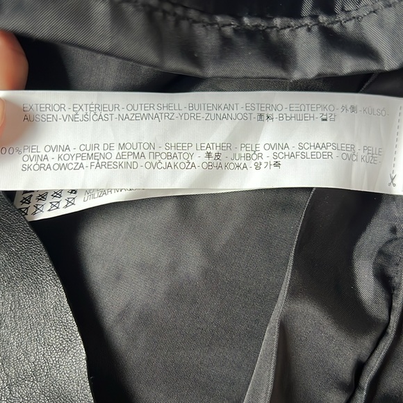 🖤NWT🖤 Women’s Zara black leather miniskirt - Picture 9 of 12